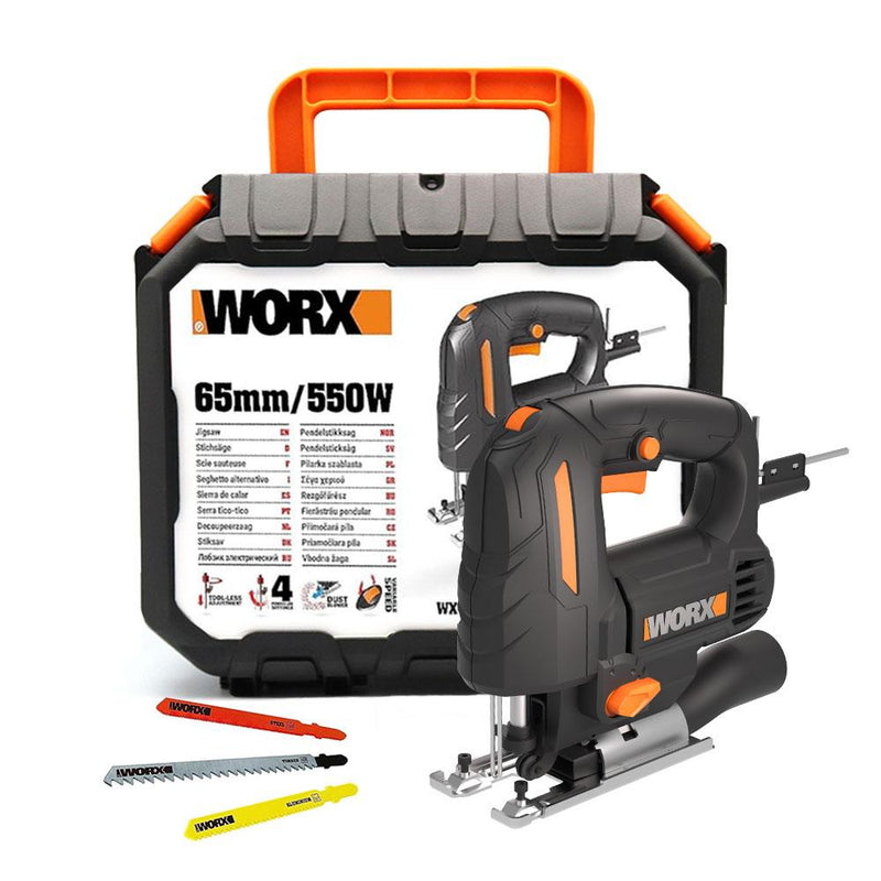 WORX WX463 550 Watt Tənzimlənən Sürətli Professional Yapboz