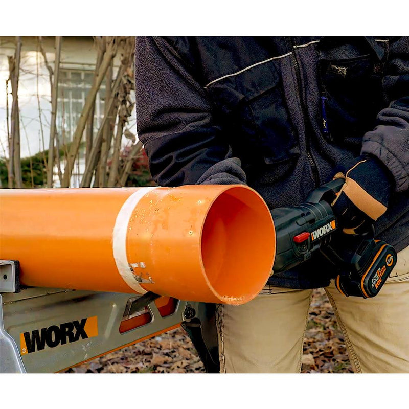 WORX WX516 20Volt 4.0Ah Li-ion Fırçasız Peşəkar Pistonlu Mişar 