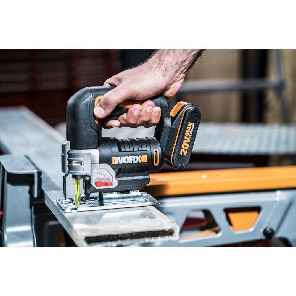 WORX WX543.9 20Volt Profesyonel Dekupaj Testere (Akü Dahil Değildir) - Onivias