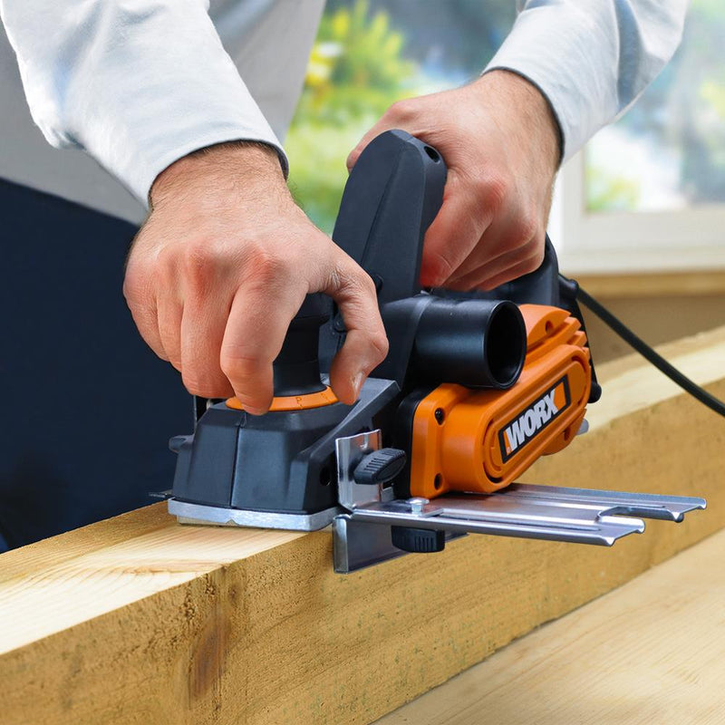 WORX WX615 750Watt 82mm İkiqat Bıçaqlı Professional Planer