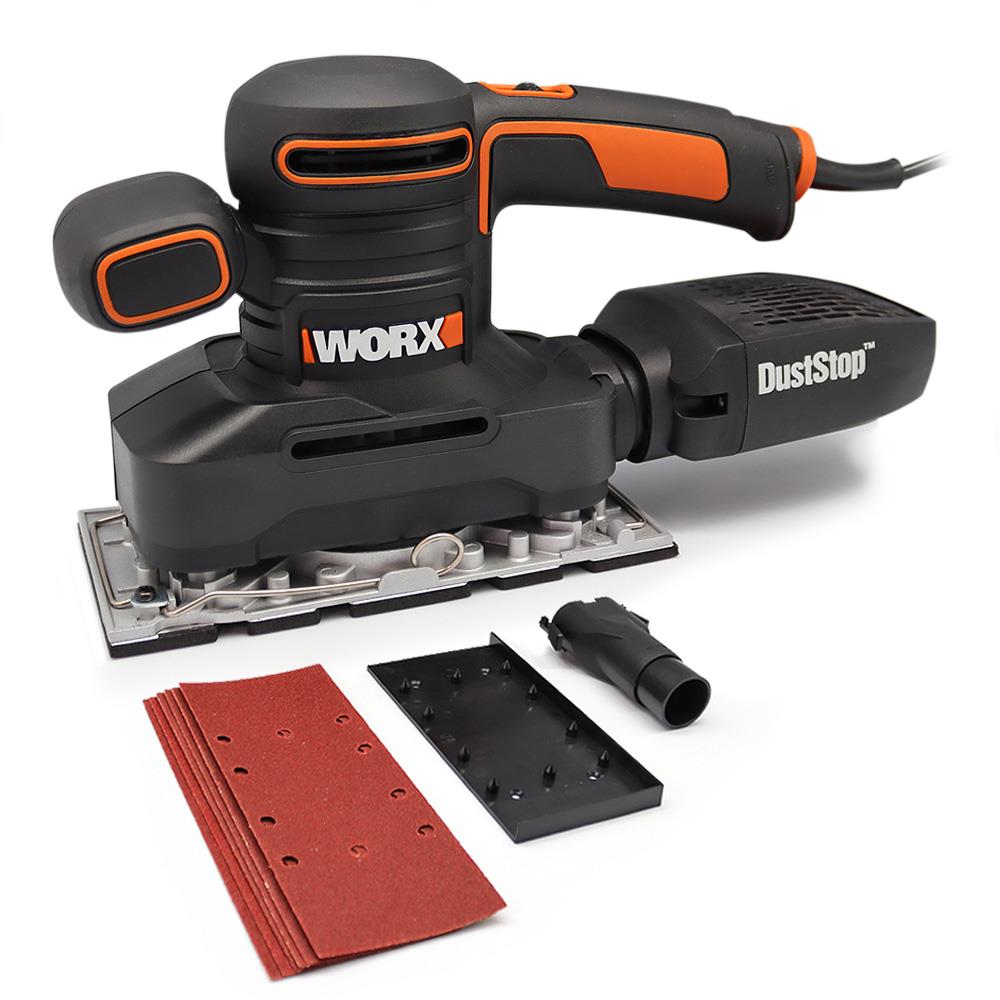 WORX WX641 250Watt Profesyonel Titreşimli Zımpara - Onivias