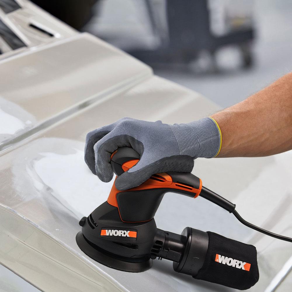 WORX WX652.1 320Watt 125mm Profesyonel Eksantrik Zımpara - Onivias