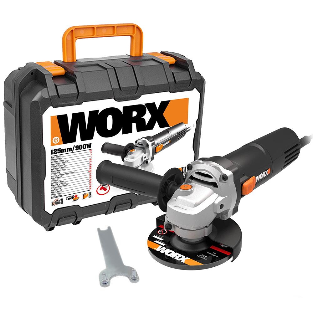 WORX WX718 900Watt 125mm Profesyonel Avuç Taşlama - Onivias