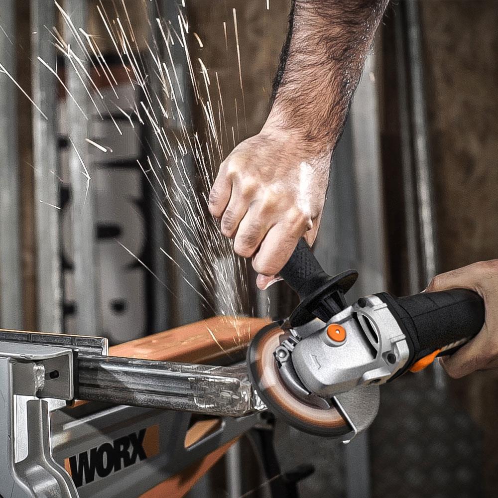 WORX WX718 900Watt 125mm Profesyonel Avuç Taşlama - Onivias