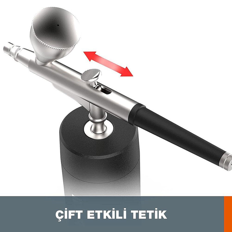 WORX WX742.9 MAKERX 20Volt Professional Mini Airbrush Sprey Tabancası (Batareya Daxil deyil)