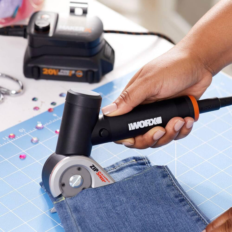 WORX WX745.9 MAKERX 20Volt Professional 38mm Parça, Dəri, Karton Kəsici (Batareya Daxil deyil)