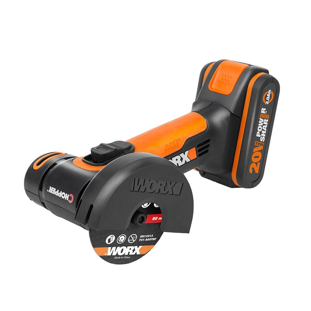 WORX WX801 20Volt 2.0Ah. Li - ion Profesyonel Şarjlı Mini Multi Taşlama - Onivias
