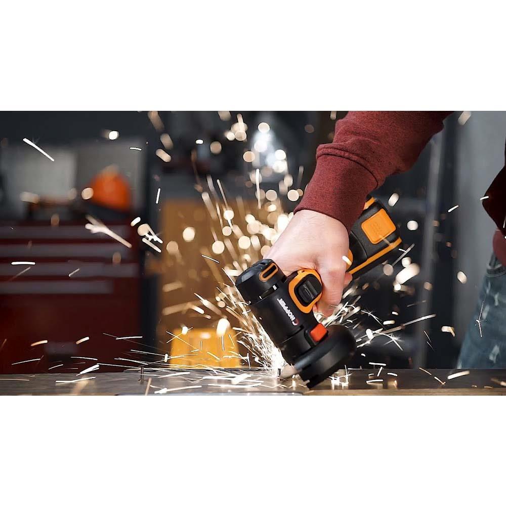 WORX WX801 20Volt 2.0Ah. Li - ion Profesyonel Şarjlı Mini Multi Taşlama - Onivias