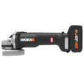 WORX WX812 20Volt 4.0Ah. 125mm Kömürsüz Profesyonel Şarjlı Avuç Taşlama - Onivias