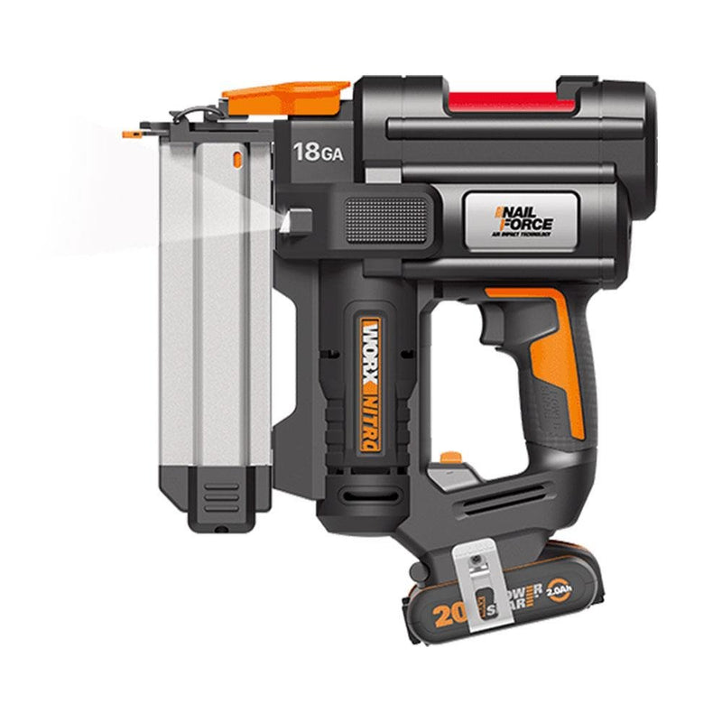 WORX WX842 20Volt/2.0Ah Li-ion 15-50mm Professional Simsiz Mırxan + 2700 Ehtiyat Dırnaq 