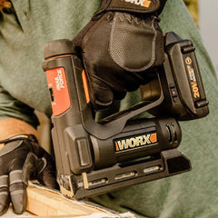 WORX WX843 20Volt/2.0Ah. Li - ion Şarjlı Profesyonel 6 - 14mm Zımba ve 15mm Çivi Çakma + 3500 adet Yedek Zımba ve Çivi - Onivias