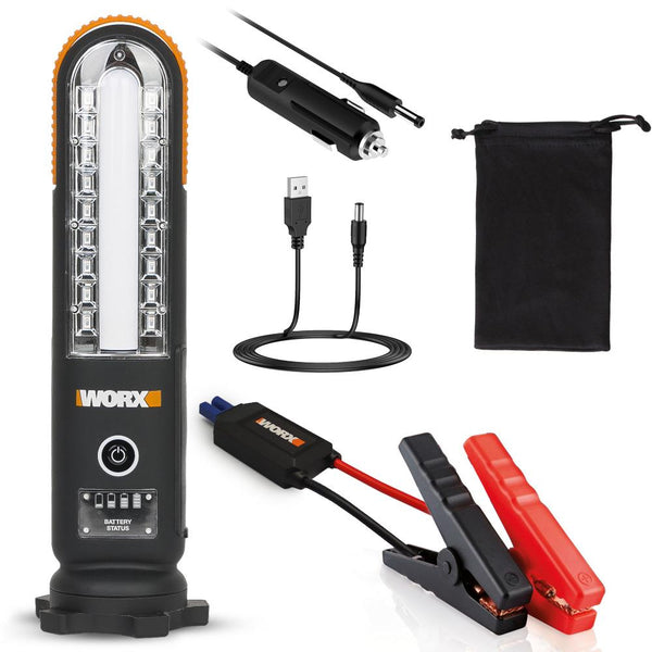 WORX WX852.1 12V 500Amp Lityum - Polymer Akü Takviye + Powerbank + Led Lamba - Onivias