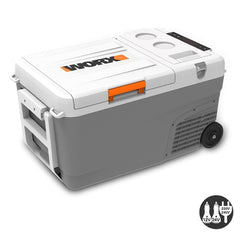 Worx WX876.9 12/24/220Volt 22Litre Kompresörlü Outdoor Oto Buzdolabı (Akü Dahil Değildir) - Onivias