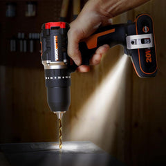 Worx WX925 20Volt/2.0Ah Li - ion Çift Akülü Kömürsüz Profesyonel Darbeli Matkap+WX265 Kömürsüz Darbeli Tornavida Kombo Set - Onivias