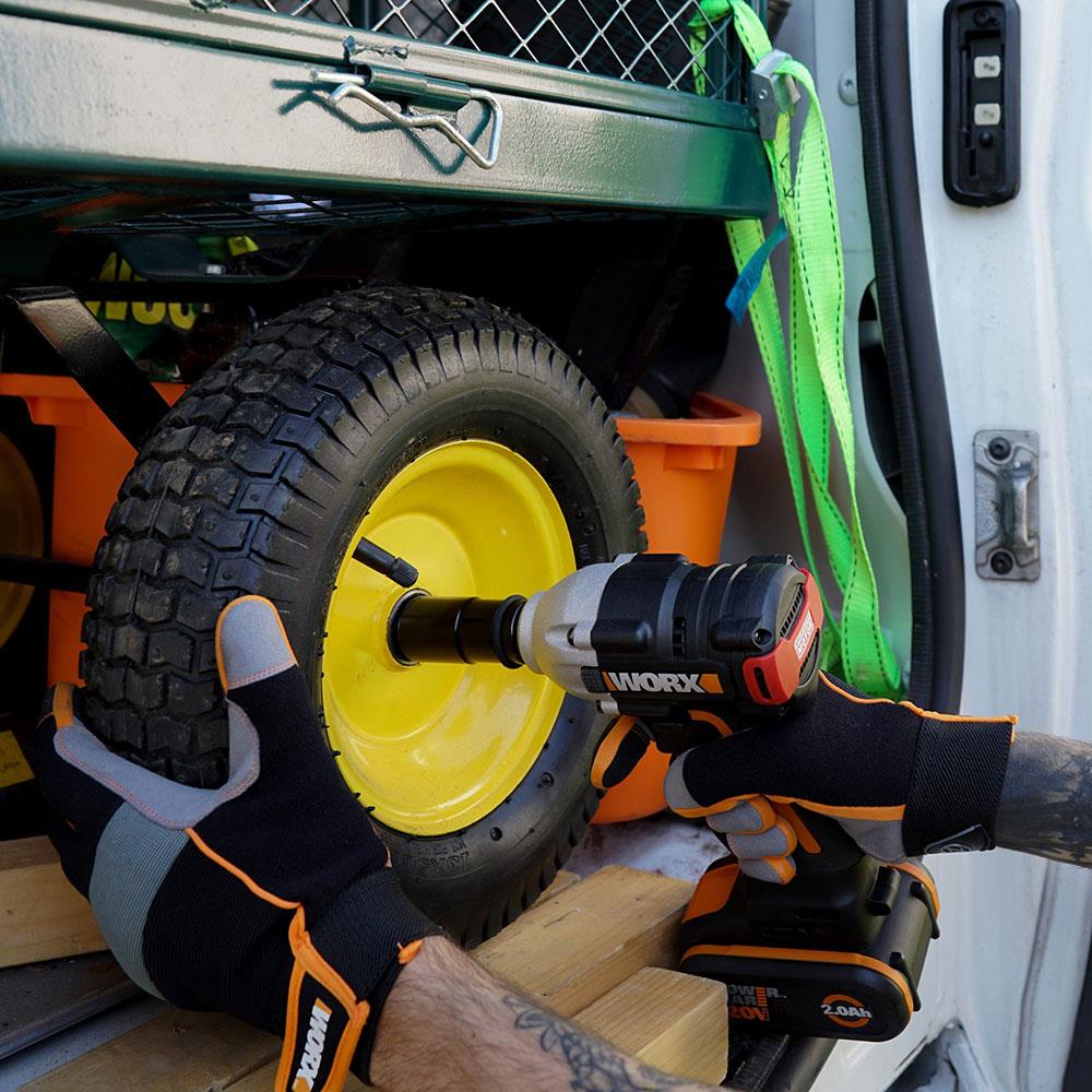 WORX WXKS5 WX354.9 + WX272.9 + WX380.9 + WX812.9 + WA3601 20V/2Ah Pro Kombo Set - Onivias